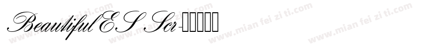 BeautifulES Scr字体转换